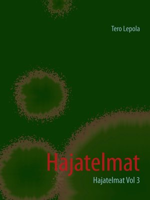 cover image of Hajatelmat